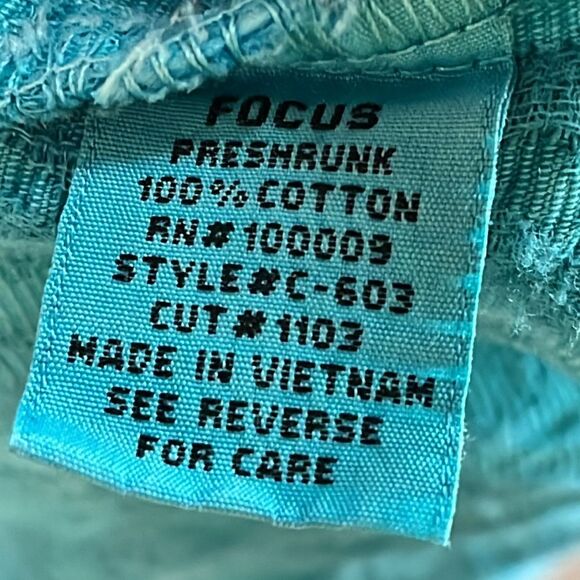 Focus Casual Life Womens Button Up Cotton Textured Jacket Size Medium - Picture 11 of 13